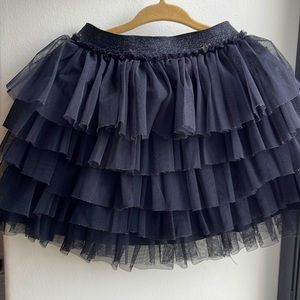 Zara Girls Black skirt size 7